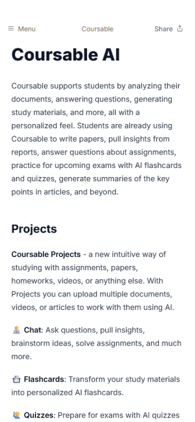 Pressdeck Mobile View