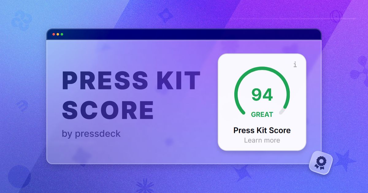Introducing Press Kit Score - PR Quality Assessment