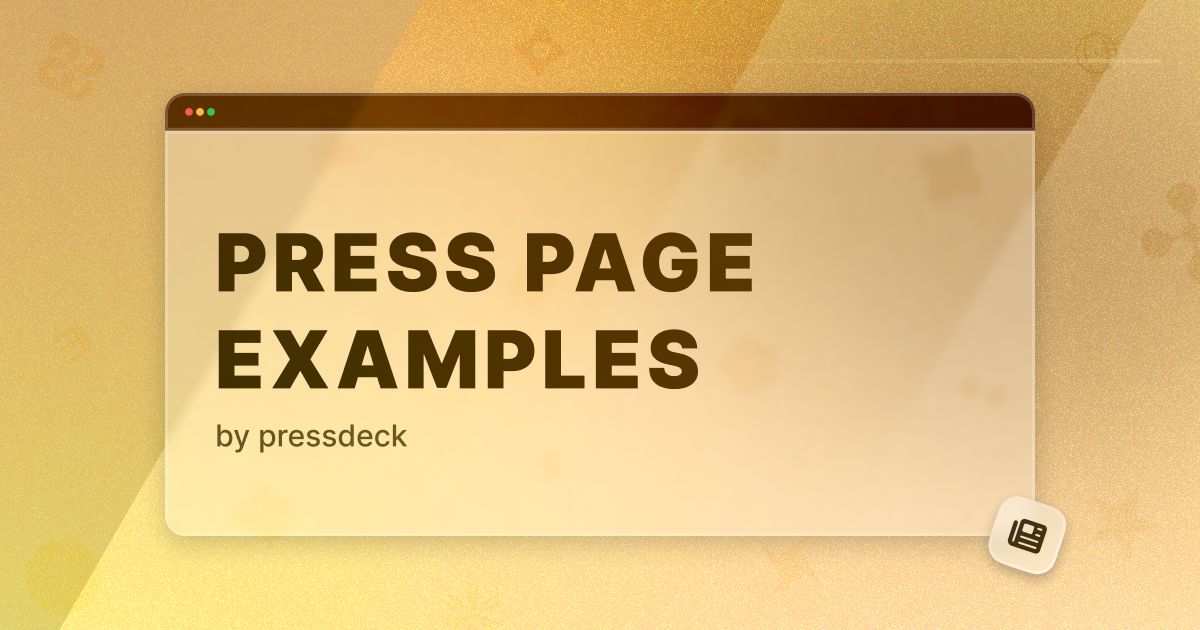 13 Best Media and Press Page Examples
