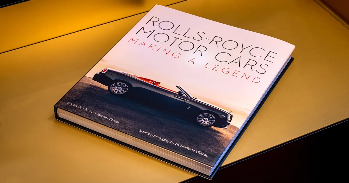 Example showing Book of Rolls-Royce Motor Cars as Traditional Media Kit